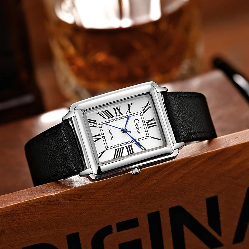 New rectangular luxury watch for men