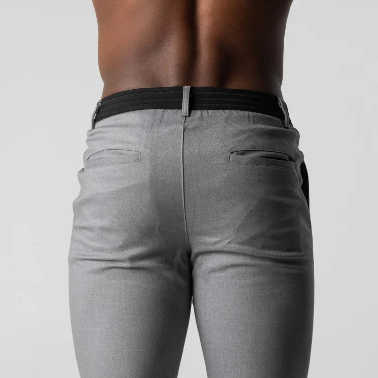 Premium Slim trousers with elongated effect (Free delivery)