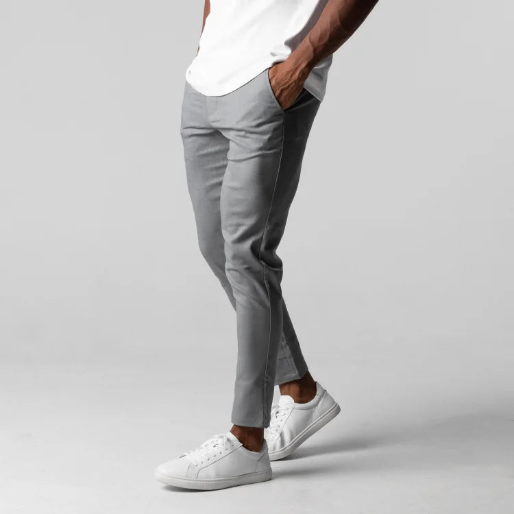 Premium Slim trousers with elongated effect (Free delivery)
